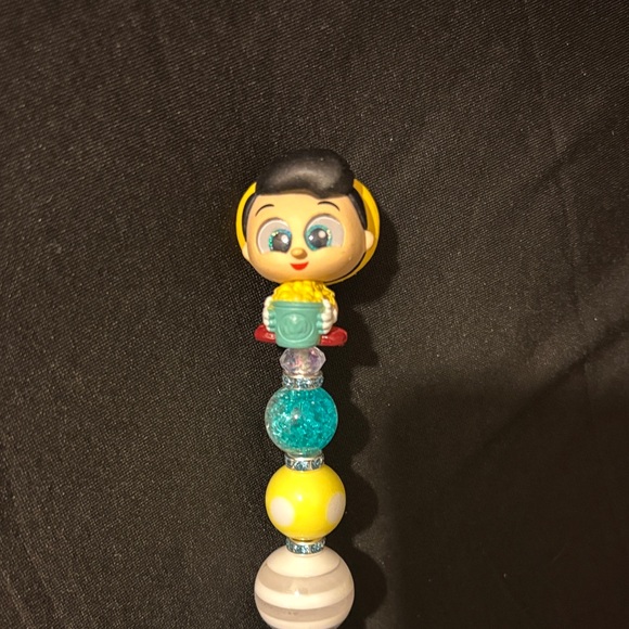 Handmade Disney Doorable Pinocchio with Popcorn Pen - Picture 3 of 4